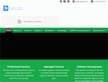 Tablet Screenshot of cognicel.com